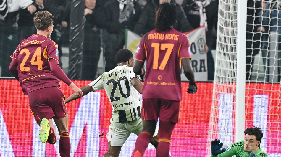 Serie A: Juventus-Roma 2-1