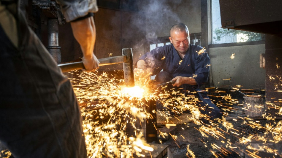 "Artistes de l'acier": jeux vid&eacute;o et dessins anim&eacute;s aiguisent la passion du katana