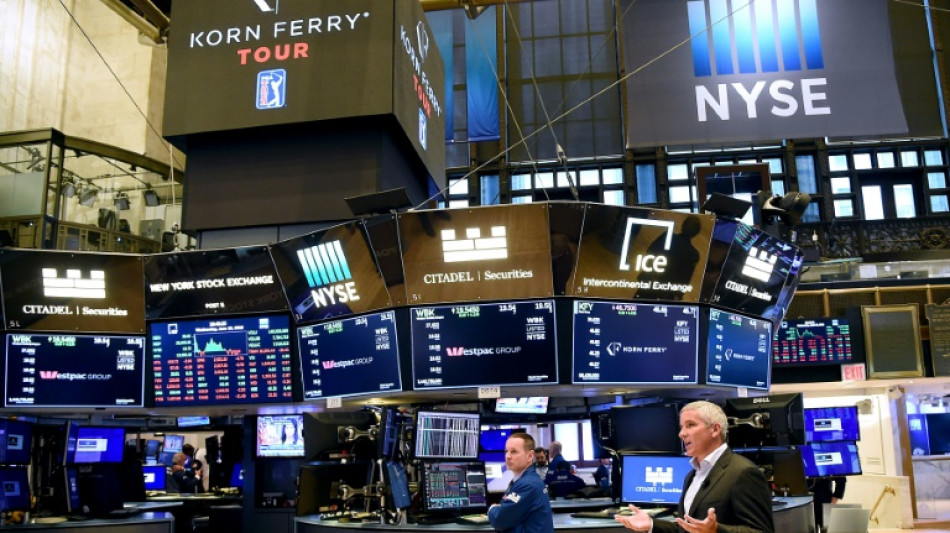 Wall Street c&eacute;l&egrave;bre le ralentissement de l'inflation