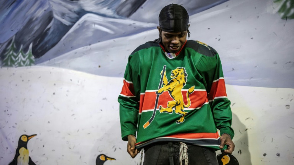 Au Kenya, les r&ecirc;ves olympiques des "Lions de la Glace"