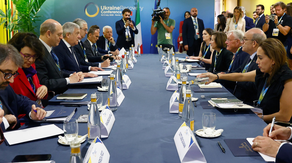 Al via a Roma la Conferenza per la Ripresa dell'Ucraina