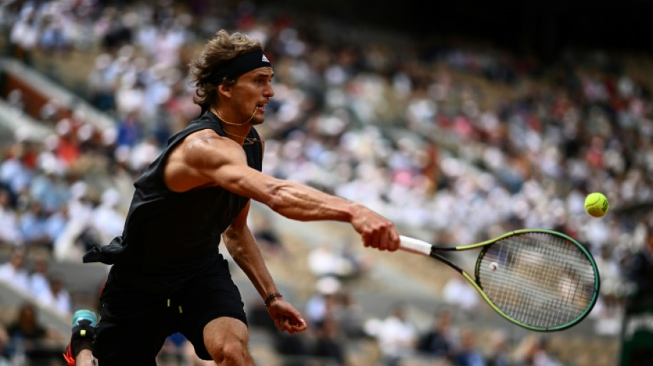 Roland-Garros: Zverev sauve une balle de match et passe au troisi&egrave;me tour