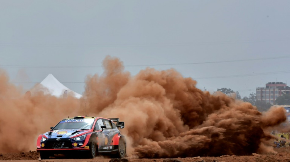 Ogier pulls ahead in Safari Rally opener