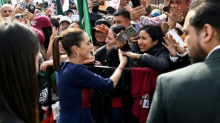 Dezenas de milhares se reúnem na Cidade do México em apoio a Sheinbaum