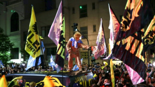 Argentine: "changement" et "libert&eacute;", les partisans de Milei en liesse