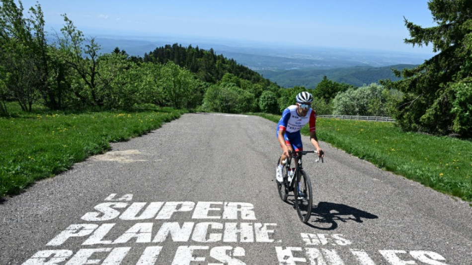 L'&eacute;tape de vendredi du Tour: une arriv&eacute;e tout en haut de la Planche

&nbsp;