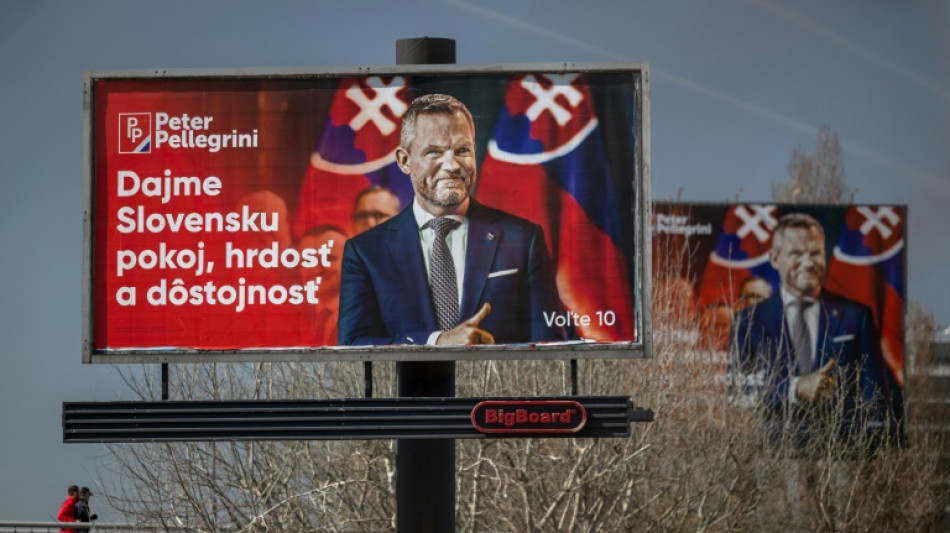 Pr&eacute;sidentielle slovaque: les principaux candidats oppos&eacute;s sur l'Ukraine