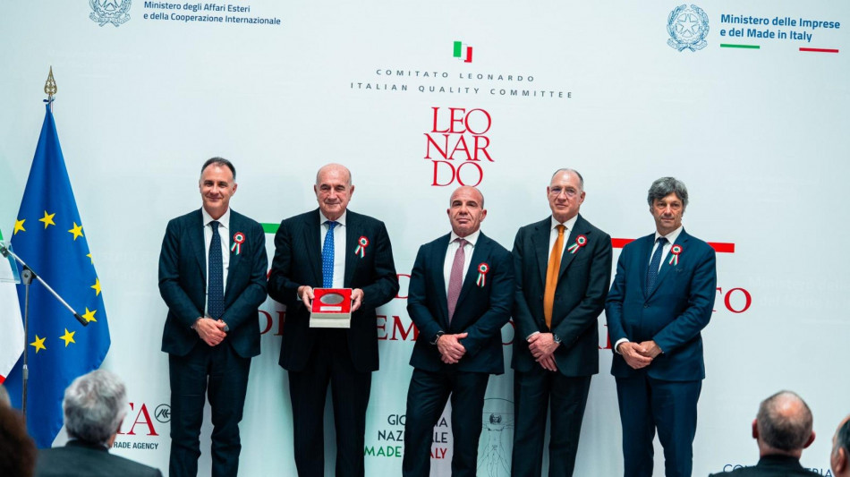 Ad Almaviva il Leonardo Qualit&agrave; Italia, 'premia un percorso di oltre 40 anni'