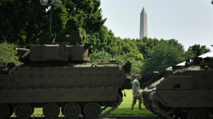 Thunderstorms may rain on Trump's military parade