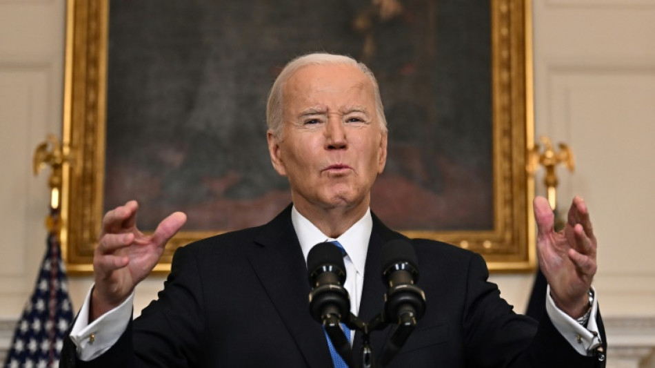 Biden exhorte les r&eacute;publicains &agrave; choisir l'Ukraine plut&ocirc;t que Trump