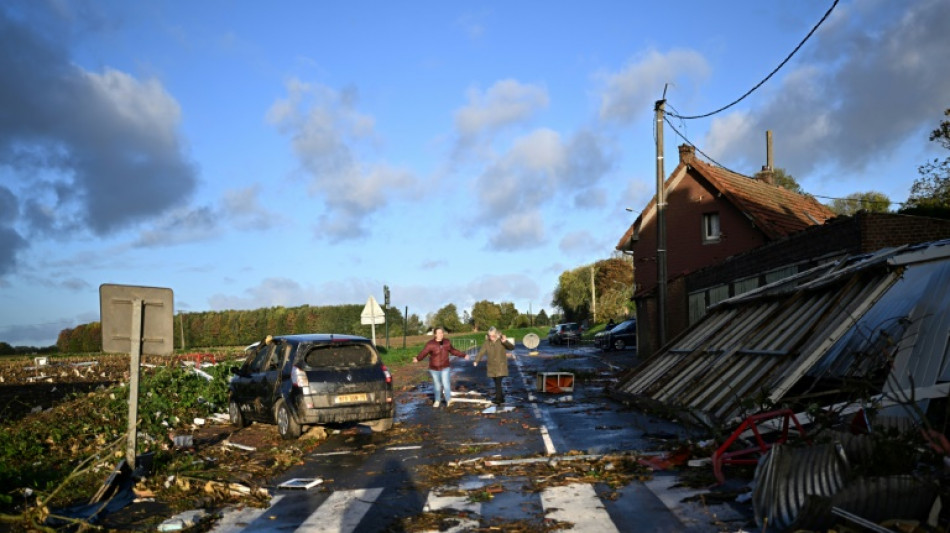 Importants d&eacute;g&acirc;ts apr&egrave;s des tornades dans la Somme et le Pas-de-Calais