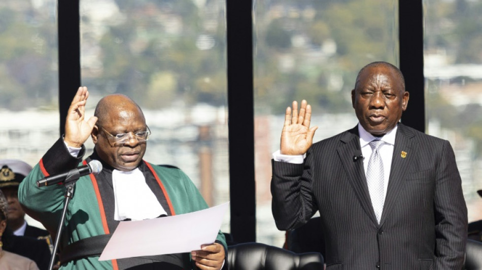 Ramaphosa erneut als Pr&auml;sident S&uuml;dafrikas vereidigt