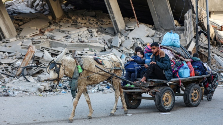 "N&atilde;o h&aacute; lugar seguro", afirmam os deslocados em Gaza