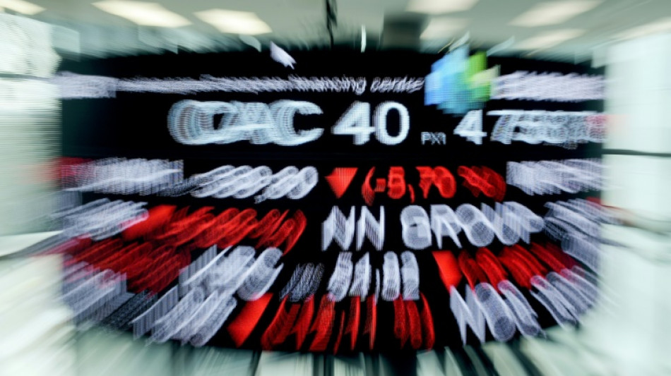 La Bourse de Paris plie apr&egrave;s l'acc&eacute;l&eacute;ration de l'inflation en France 