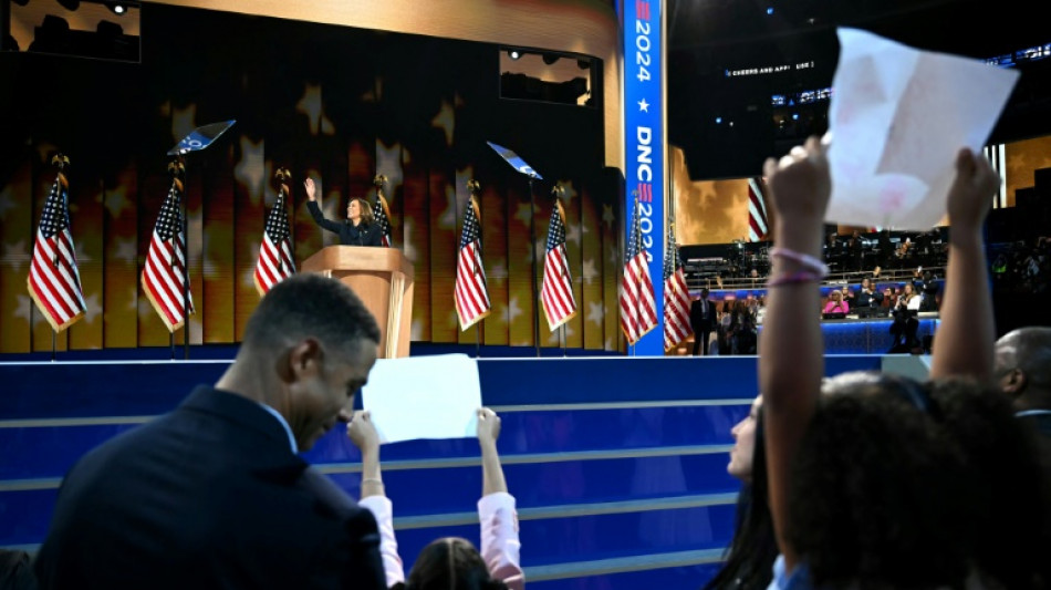Harris nimmt Nominierung als Pr&auml;sidentschaftskandidatin der US-Demokraten an