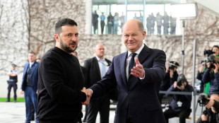 Ukrainischer Pr&auml;sident Selenskyj in Berlin eingetroffen
