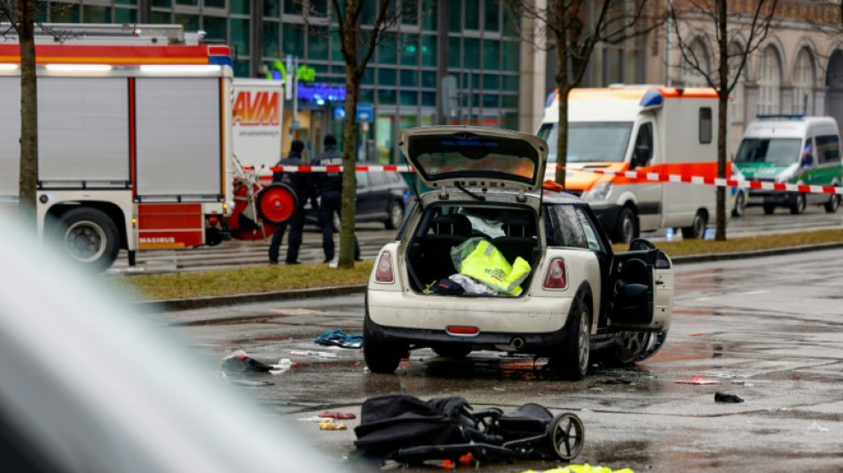 Un "probable attentat" à la voiture bélier à Munich fait près de 30 blessés