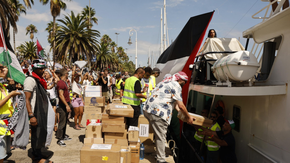 Salpata da Barcellona la Sumud Flotilla in direzione Gaza
