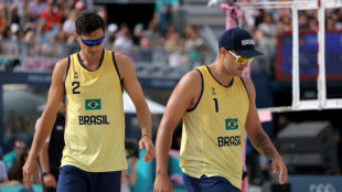 Andr&eacute; e George perdem para dupla alem&atilde; no v&ocirc;lei de praia e est&atilde;o fora dos Jogos de Paris