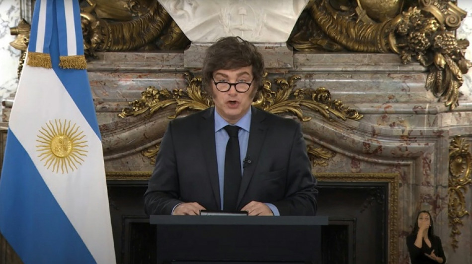 Milei dice que "lo peor ya pas&oacute;" y anuncia aumentos en jubilaciones, salud y educaci&oacute;n