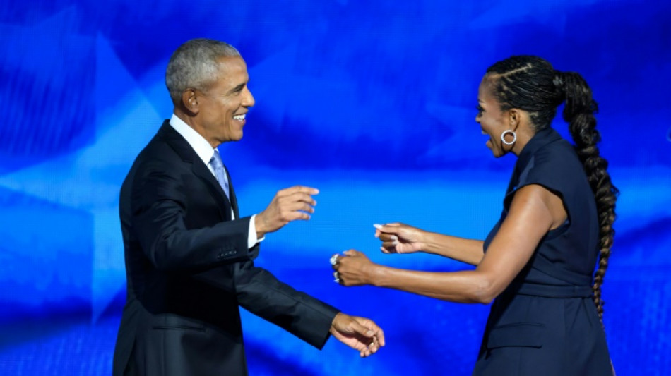 "Geht raus und w&auml;hlt!": Barack und Michelle Obama rufen zur Stimmabgabe auf