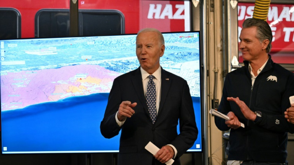 US-Pr&auml;sident Biden sagt wegen Waldbr&auml;nden um Los Angeles Reise nach Italien ab