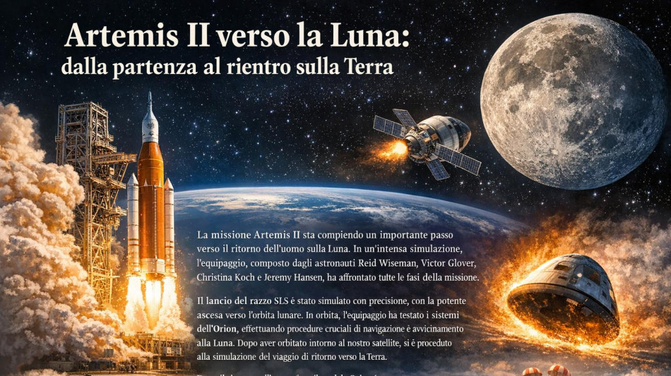 Artemis II verso la Luna