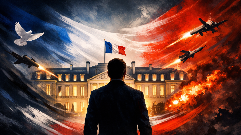 Macron face &agrave; l'attaque